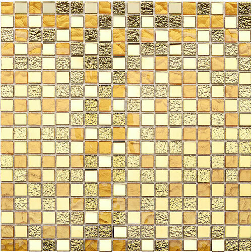 Мозаика Starmosaic Metal Mix Gold Сетка Мозаика 30x30 (цена за 20 шт)