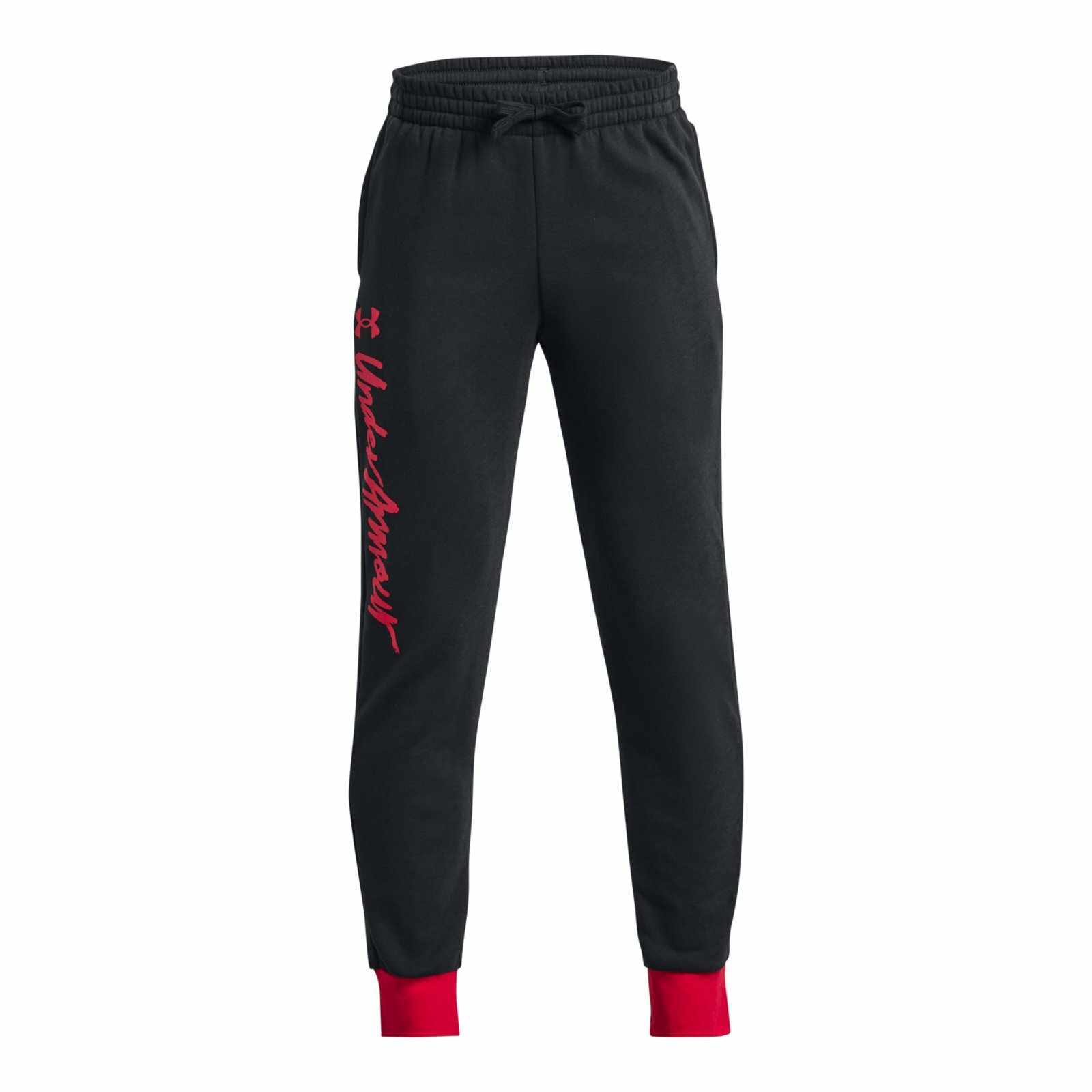 Брюки Under Armour Ua Rival Fleece Script Jgrs YXS для мальчиков