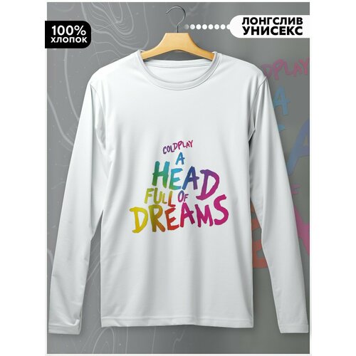 фото Лонгслив бруталити, размер l, белый