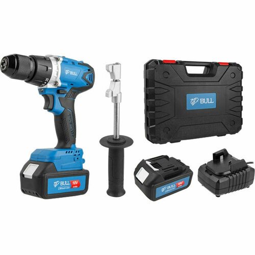 Аккумуляторная дрель-шуруповерт BULL SR 1802 04040329 1770800₽