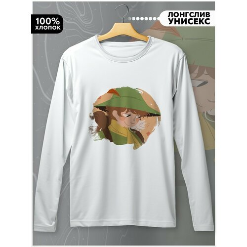 фото Лонгслив бруталити, размер l, белый