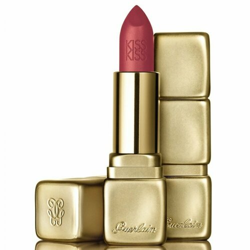 Guerlain помада для губ KissKiss Tender Matte, оттенок M375 Flaming Rose