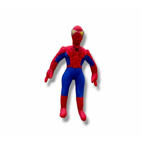 фото Мягкая игрушка человек паук 80 см красный китай