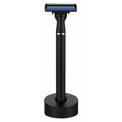 Бритвенный станок с подставкой Xiaomi Lemon Razor (H600-3) Black многофункциональный ручной станок для строгания проволоки станок из алюминиевого сплава