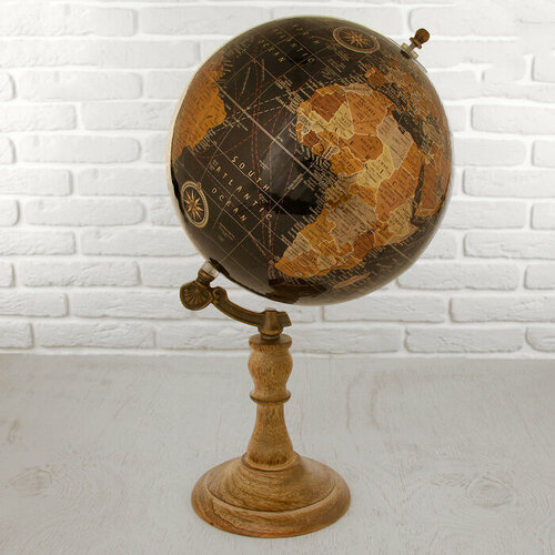 Сувенир глобус Тёмный призрак 203х203х37 см 4344₽