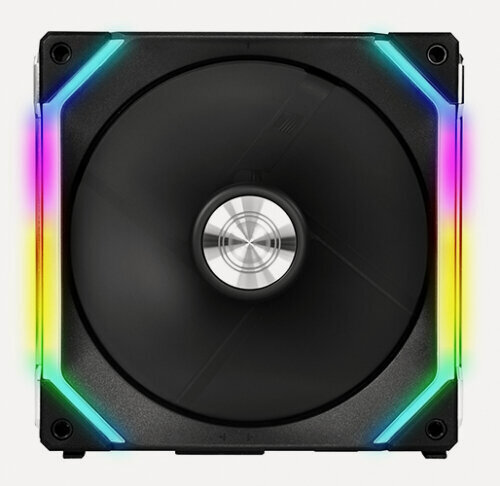 Изображение товара Вентилятор для корпуса Lian LI UNI FAN SL 120 Black aRGB PWM 120mm 1pc G99.12UF1B.00