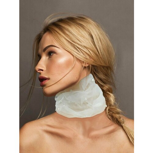 Съемный воротник Парижанка, белый