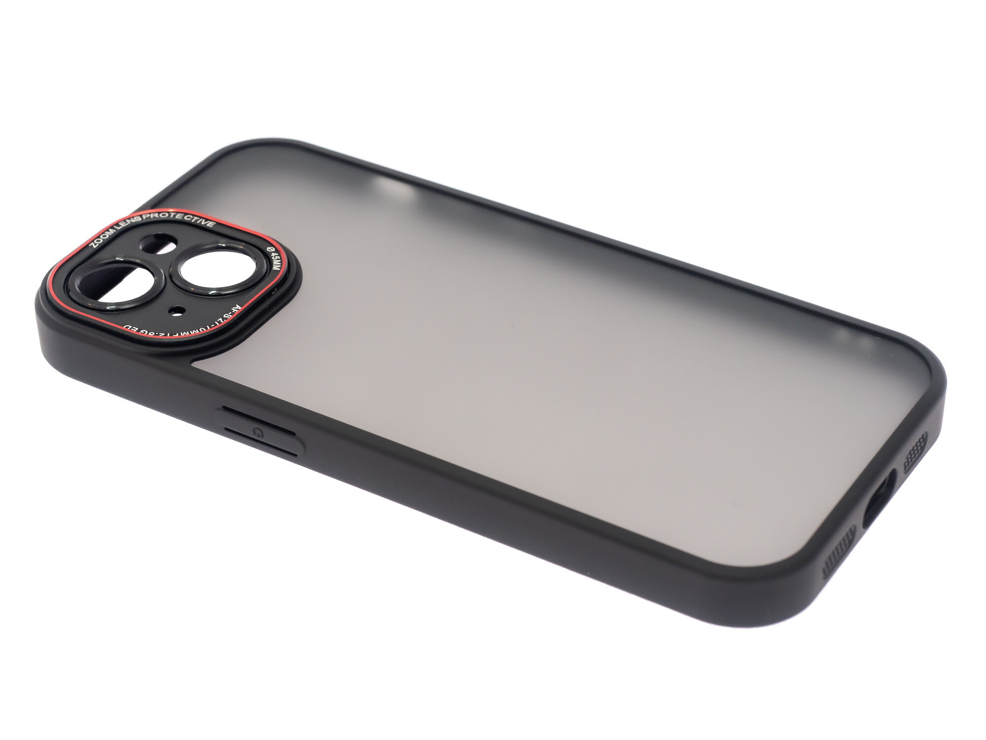 Чехол-накладка для iPhone 15 VEGLAS Crystal Shield черный