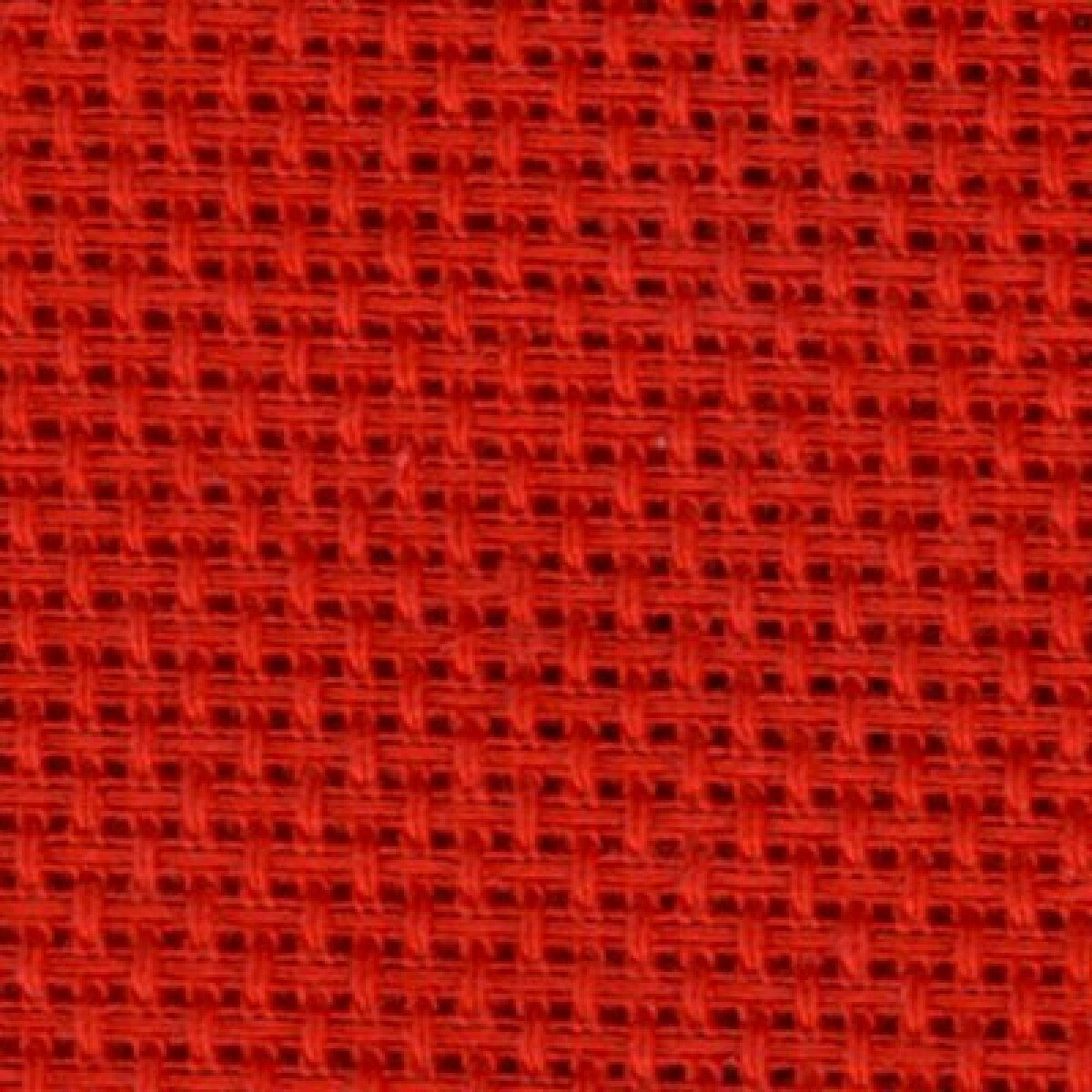 Канва средняя 563(13) (10х55кл) 40х50см цв. красный
