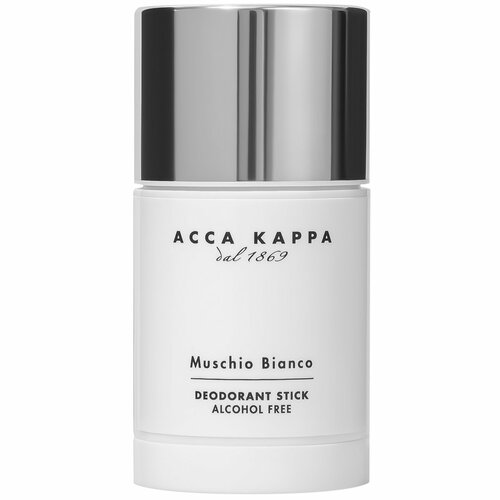 Дезодорант-стик Acca Kappa Muschio Bianco Deodorant Stick, 75 мл дезодорант стик acca kappa muschio bianco