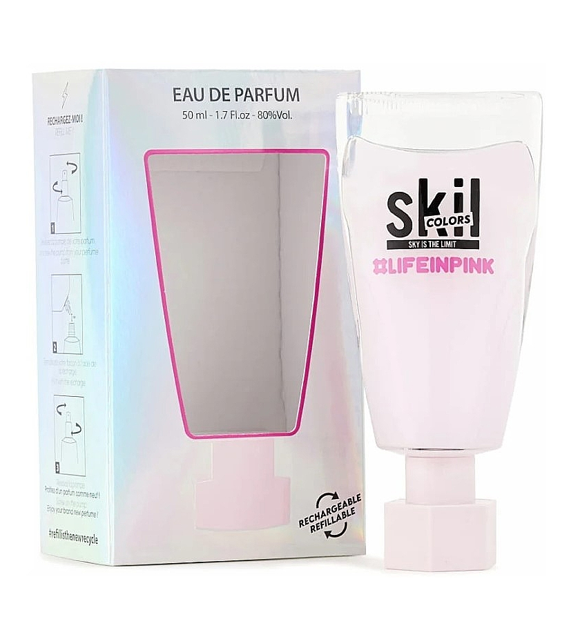 Jeanne Arthes woman Skil Colors - Life In Pink Туалетные духи 50 мл.