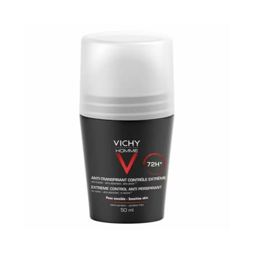 Vichy Homme Deodorant Мужской дезодорант-антиперспирант 72 ч, 50 мл