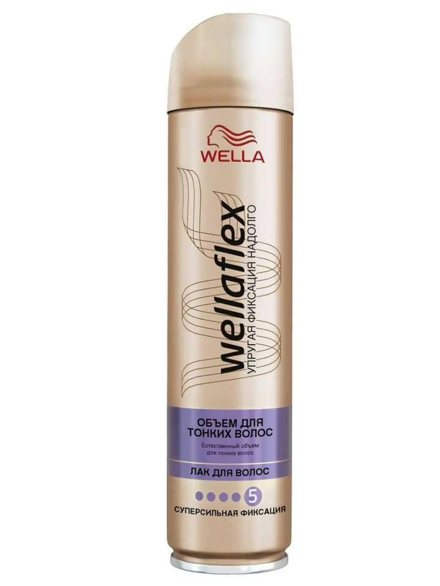 Лак для волос Wellaflex Объем для тонких волос Суперсильная фиксация 250мл Interspray - фото №5