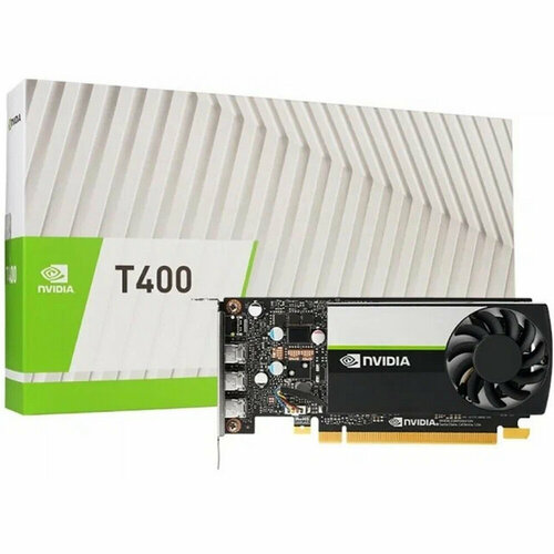 Видеокарта Nvidia Quadro T400 2GB, FH bracket