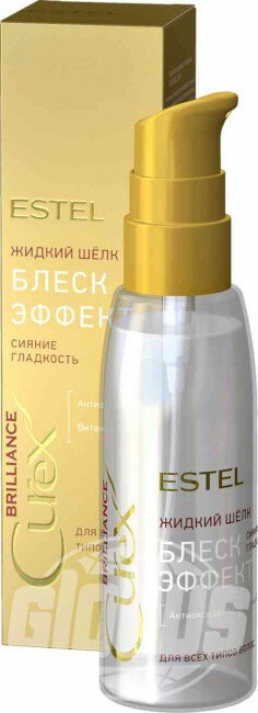 Estel Флюид Блеск-эффект для всех типов волос 100 мл (Estel, ) - фото №8