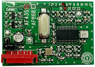 Плата-радиоприемник Came 001af43s 433.92 МГц