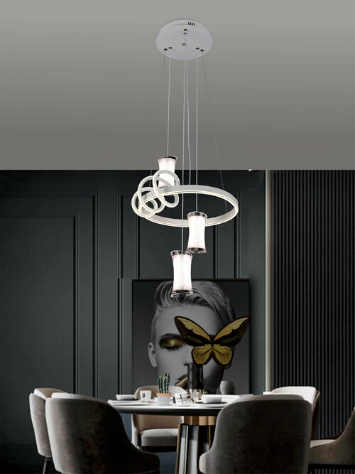 Светодиодная люстра подвесная VertexHome VER-2388 стиль модерн, на кухню, в детскую, в спальню, в гостиную