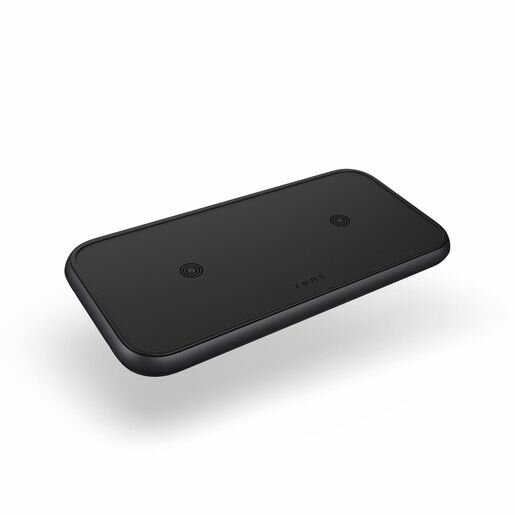 Беспроводное зарядное устройство ZENS Dual Aluminium Wireless Charger USB, 20 Вт, Черный ZEDC10B/00 - фото №9