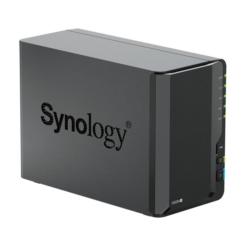 Сетевой накопитель SYNOLOGY DS224+ без HDD — фото 1