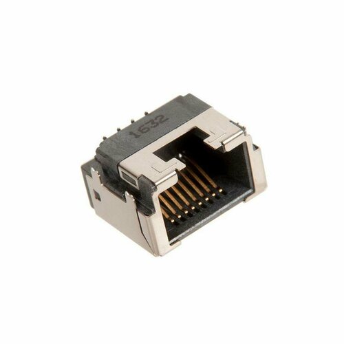 Коннектор (connector) ASUS LAN JACK 8P 6.66H REV SUNK R/A 100799274 rev a 100% original notebook hard disk circuit board 100799274 rev a