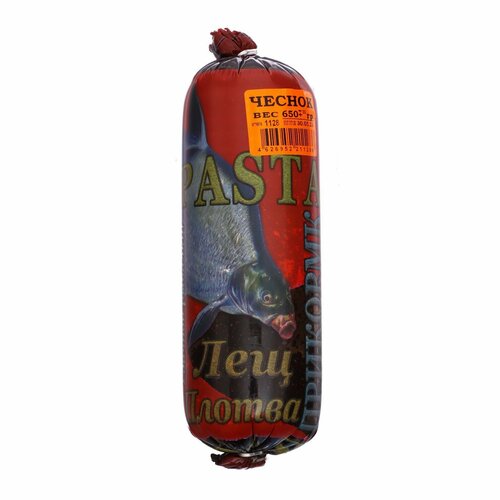 фото Прикормка лещ-плотва паста, чеснок, 650 г россия