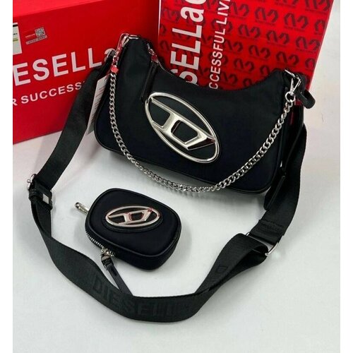 Сумка  кросс-боди BDM, черный