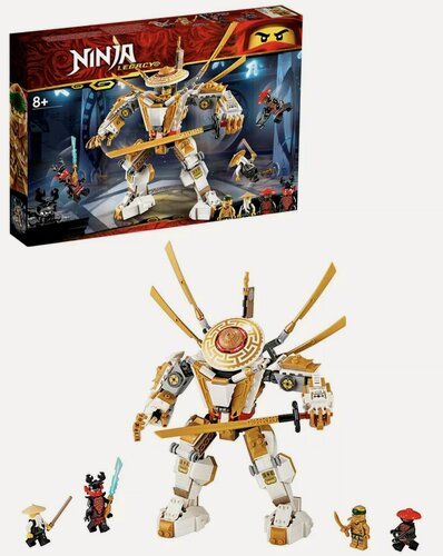 Изображение товара Конструктор Золотой робот 44006, 571 дет.