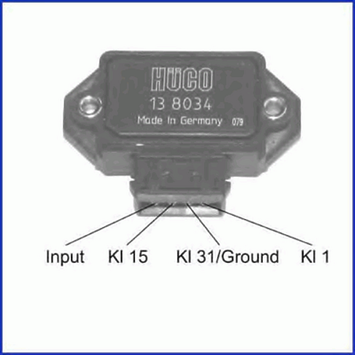 HUCO 138034 (0040401018 / 1237334 / 1237464) коммутатор системы зажигания