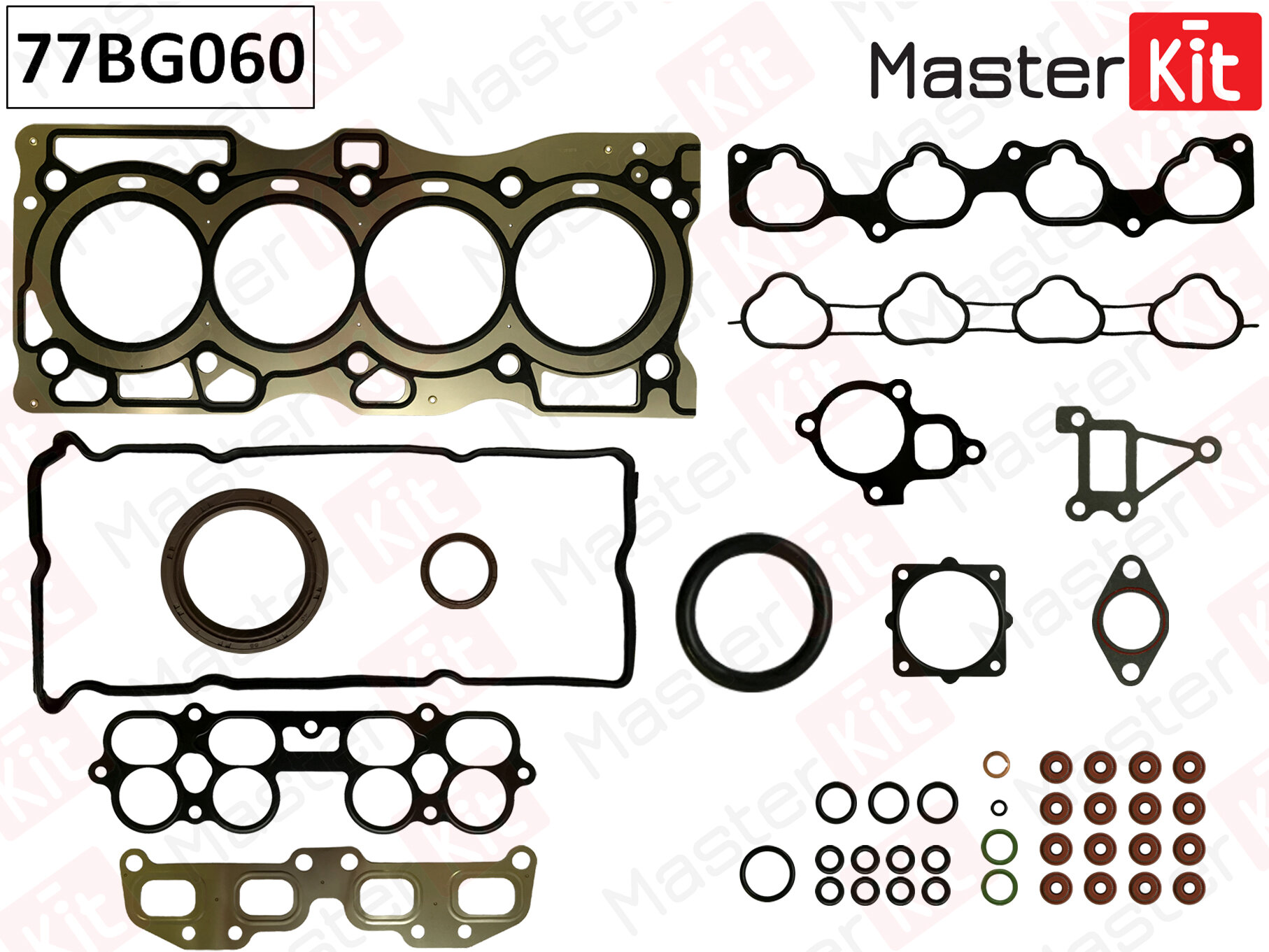 Комплект прокладок двигателя Master KiT 77BG060