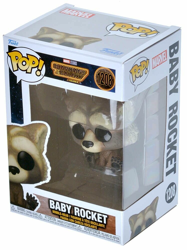 Фигурка Funko POP! Марвел: Ракета малыш - фото №20