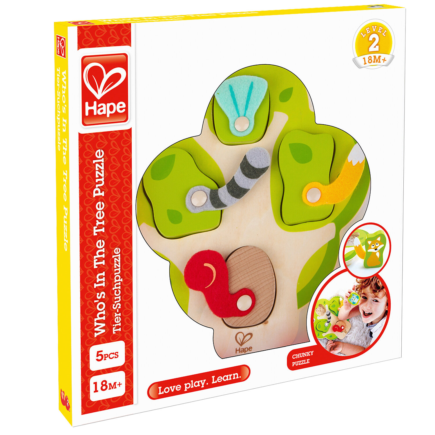 Сортер HAPE Кто в дереве [e1616_hp] - фото №4