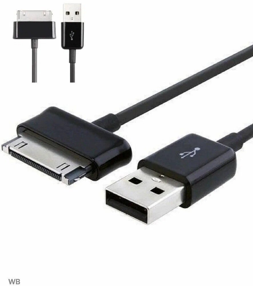 Кабель USB Samsung 1m P1000 ISA черный