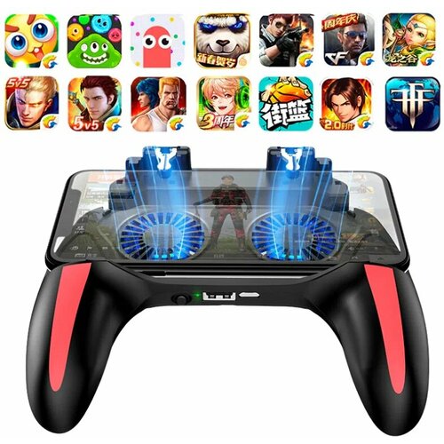 Беспроводной геймпад джойстик триггер для смартфона телефона Union PUBG Mobile H10 2500 mAh 161600₽