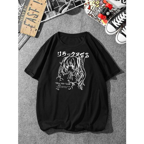 Футболка размер 46, черный