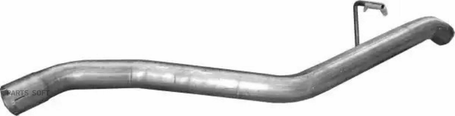 Труба глушителя задняя POLMOSTROW / арт. 08584 - (1 шт)