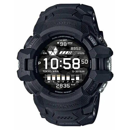 фото Наручные часы casio gsw-h1000-1adr, черный
