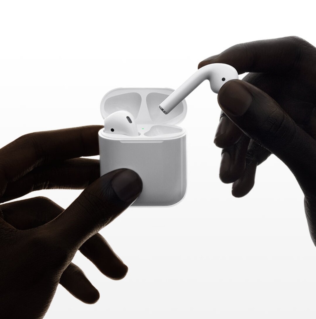 Наушники AirPods 2 (без беспроводной зарядки чехла) (white) Apple - фото №13