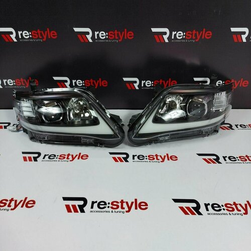 Фары на автомобили Toyota Camry 40 2006-2011г Lexus Style Темные
