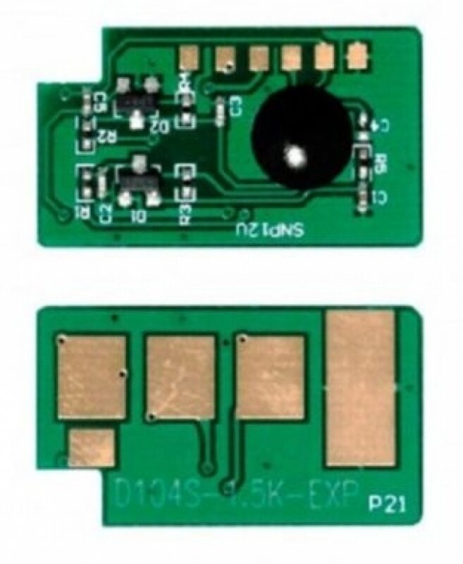 Чип Hi-Black к картриджу Samsung ML-1640/2240 D108S , Bk, 1,5K, черный, 1500 страниц