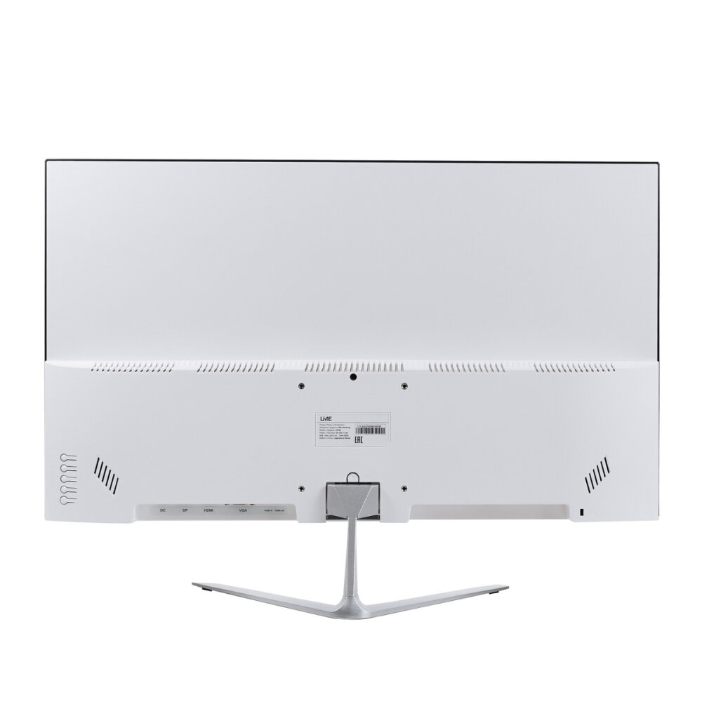 Монитор 27" Lime White (IPS, 1920*1080, VGA+HDMI+DP+Audio out +DC, 4 ms, 178°/178°, 250 cd/m, - фото №7