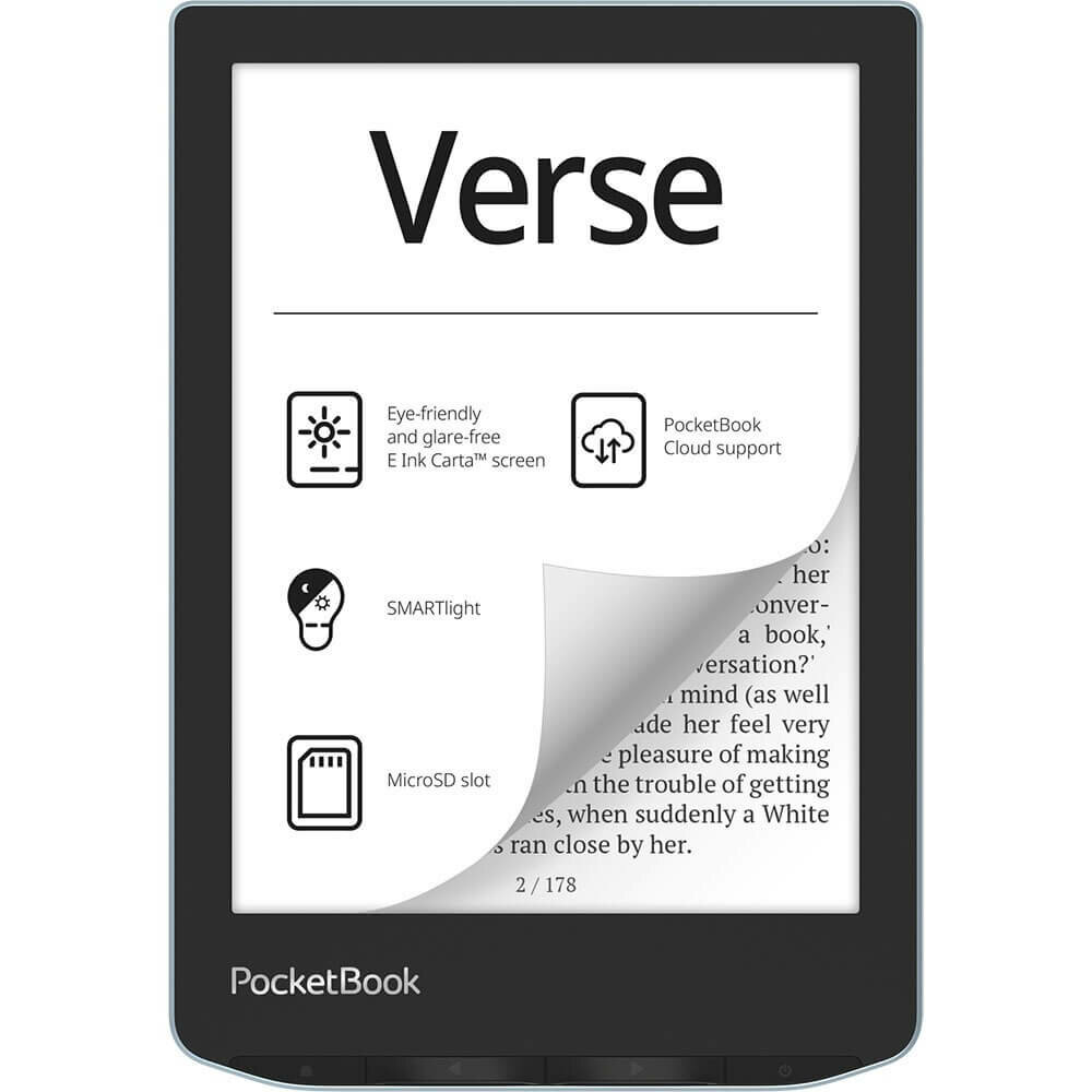 Электронная книга PocketBook 629 Verse голубой