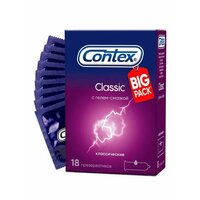 Презервативы, Contex Classic, классические, 18 штук
