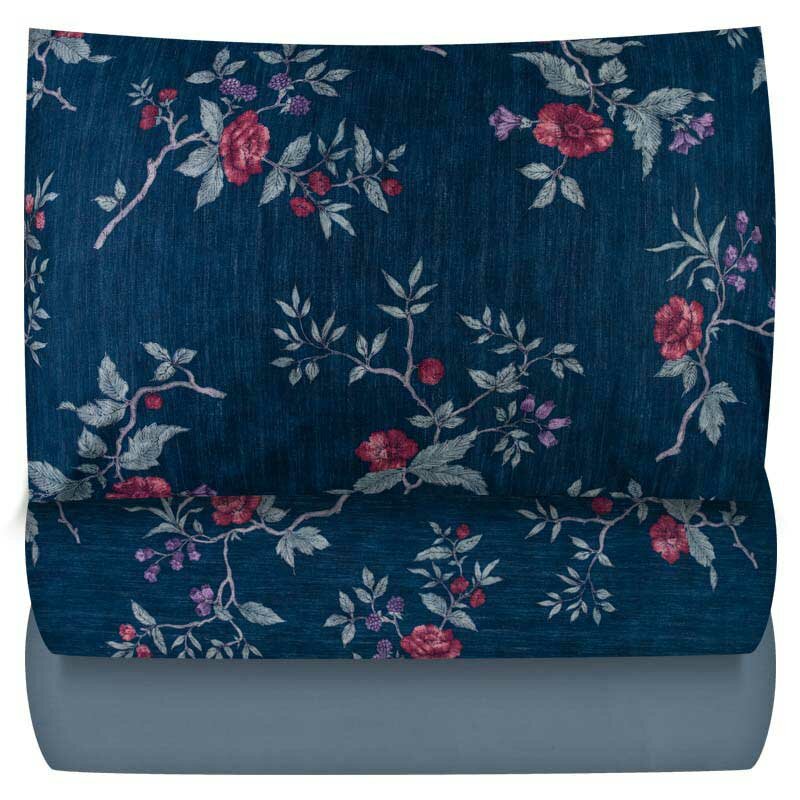 фото Комплект постельного белья_КПБ_Lameirinho_flower_сатин