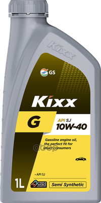 Kixx Масло Моторное Kixx G 10W-40 (E) Sj/Cf 1L