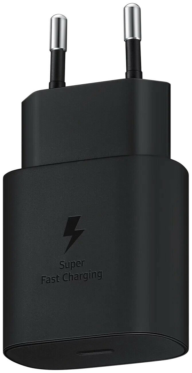 Сетевое зарядное устройство Samsung Adapter 45W Type C с кабелем Black (EP-T4510XBEGEU)