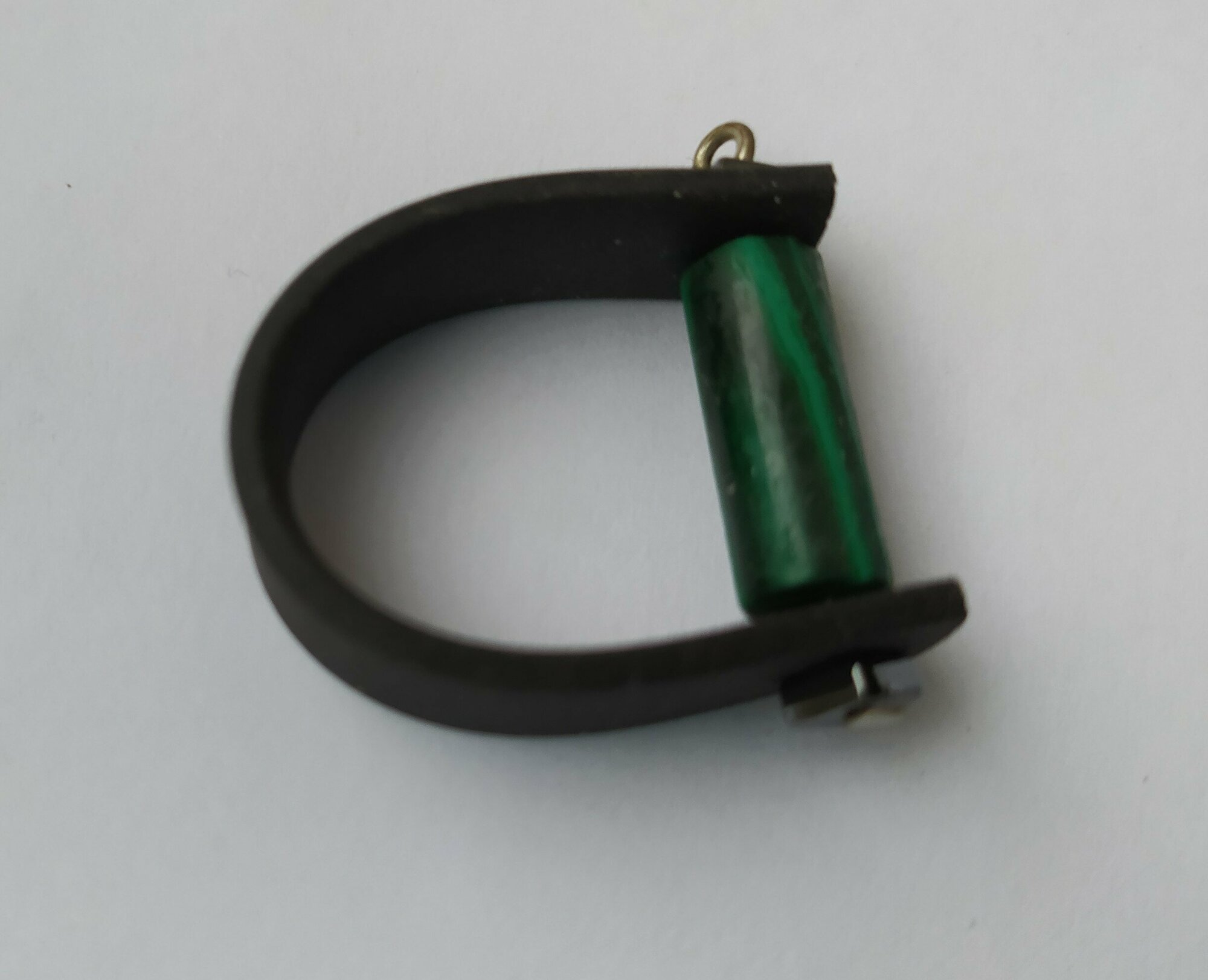 Кольцо, кварц, размер 20.2, зеленый — фото 1