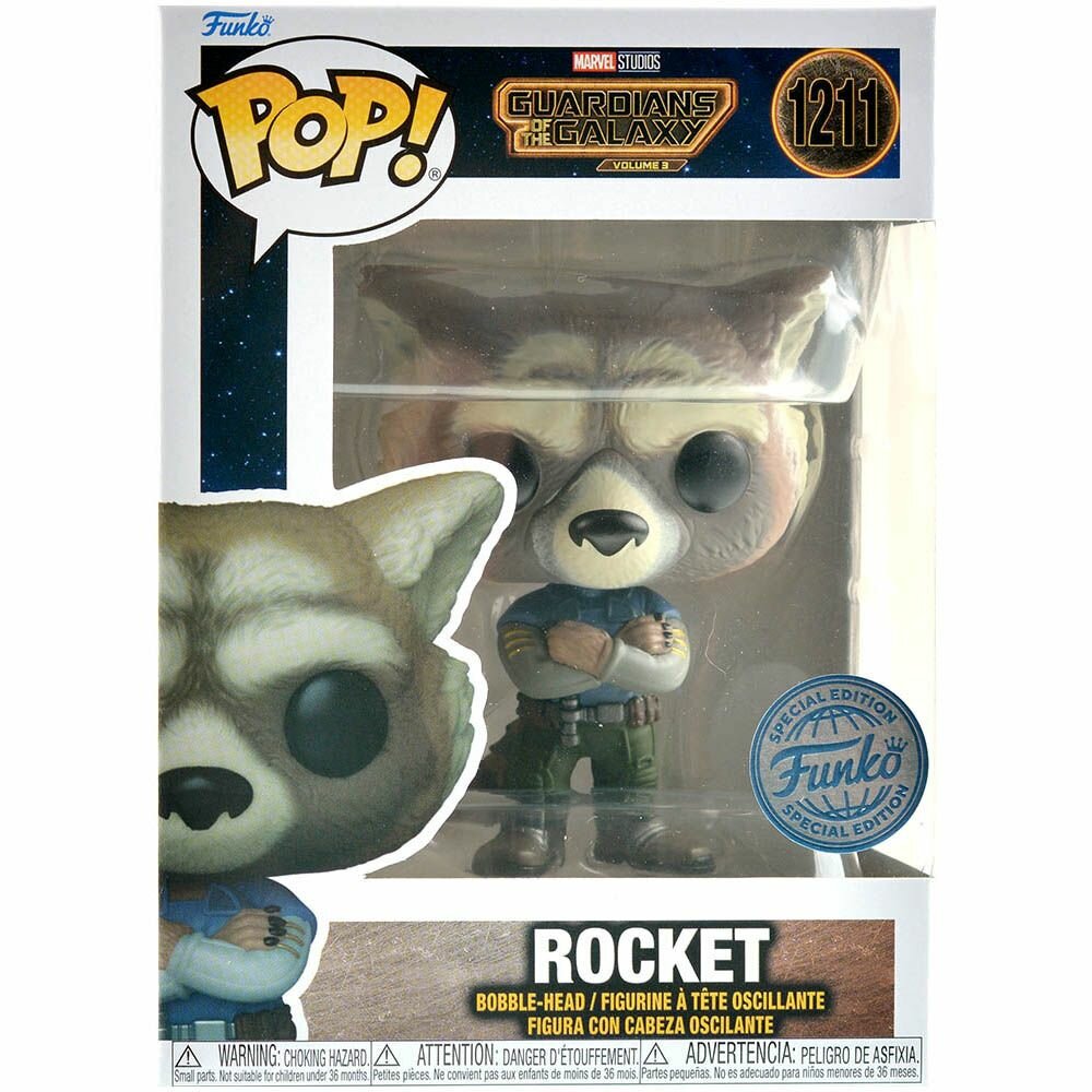 Фигурка Funko POP! Movies. Guardians of the Galaxy: Rocket