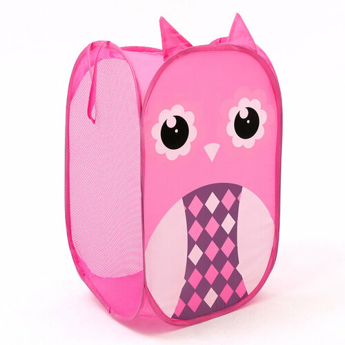 Корзинка для игрушек Сова 36х36х58см 9951720 487₽