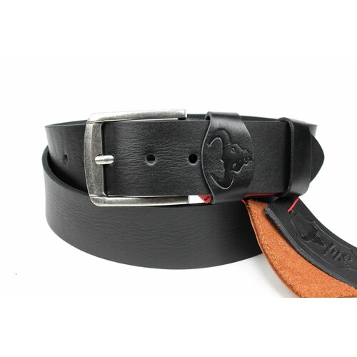 фото Ремень mr. belt, размер 120, черный