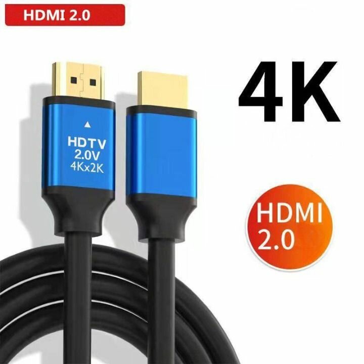 HDMI кабель 10 метров v2.0 / FullHD, 2K, 4К (до 60Hz) / провод для компьютера, телевизора, монитора